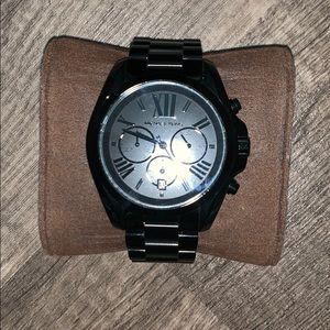Michael Kors black unisex watch